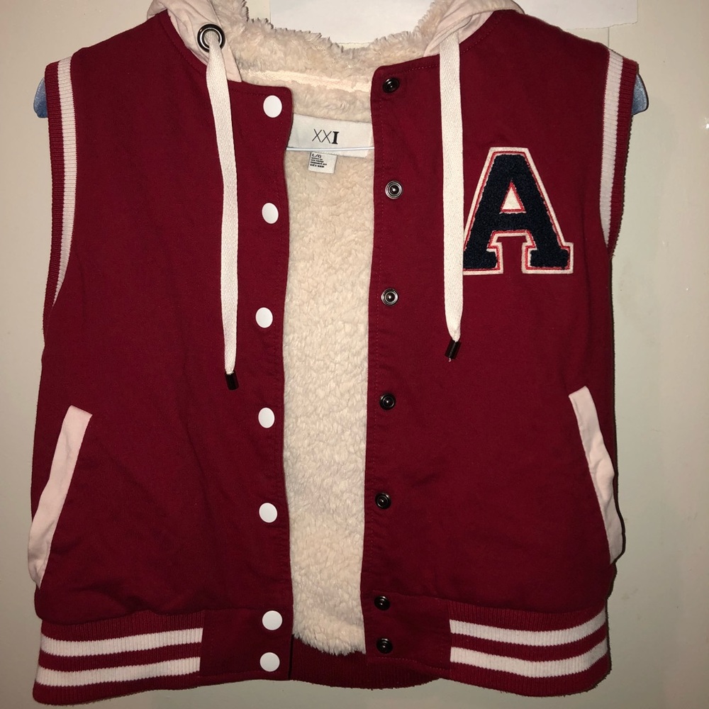 Vest hoodie